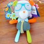 Baby Toys Infants Sleep Appease Towel Plush Cartoon Animal Stuffed Toys (Man)