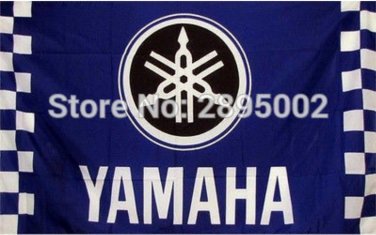 128x192cm Car Racing flag banner flags Yamaha Flying Indoor Outdoor Flag Custom Flag
