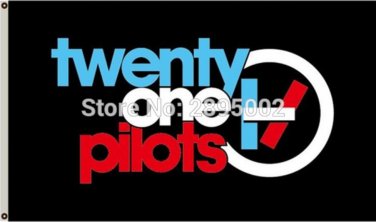 20x30cm Twenty One Pilots Flag Indoor Outdoor Flag Polyester grommets Custom metal holes