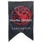 20x30cm Game of Thrones Dragon House Targaryn Sigil Banner Nylon Indoor Outdoor Flag Custom Flag