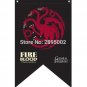 20x30cm Game Of Thrones Targaryen Banner Nylon Indoor Outdoor Flag 3X5 Custom Flag