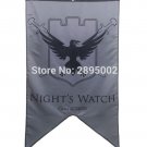 90x150cm Game of Thrones Nights Watch Licensed NWT Banner Nylon Indoor Outdoor Flag Custom Flag