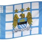 40x60cm Manchester City Football Club Crest Large Indoor Outdoor Flag Banner