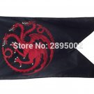 Game Of Thrones Targaryen Outside Banner Nylon Indoor Outdoor Flag 3X5 Custom Flag
