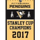 Pittsburgh Penguins 2017 Stanley Cup Champion Flag 3X5FT Banner NHL flag (STC)