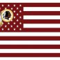 Washington Redskins US flag with star and stripe 3x5 FT banner (STB)