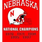 3x5ft Nebraska Cornhuskers Flag Large Fans Supporters Outdoor Indoor Banner (STE)