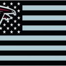 Atlanta Falcons US flag with star and stripe 3x5 FT Banner (STC)