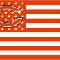 Chicago Bears US flag with star and stripe 3x5 FT Banner (STC)