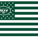 New York Jets US flag with star and stripe 3x5 FT flag