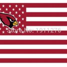 Arizona Cardinals USA star stripe Premium Team Football Flag 3X5FT No.4 Custom flag
