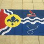 St.Louis State Cardinals Blues Flag 3ft x 5ft 100D Banner design