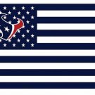 Houston Texans US flag with star and stripe 3x5 FT banner (STA)