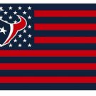Houston Texans US flag with star and stripe 3x5 FT banner (STB)