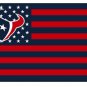 Houston Texans US flag with star and stripe 3x5 FT banner (STB)