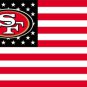 San Francisco 49ers USA With Stars and Stripes Flag 3X5FT banner (STB)