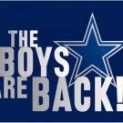 3x5ft digital print THE BOYS ARE BACK flag 90x150cm polyester banner