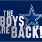 3x5ft digital print THE BOYS ARE BACK flag 90x150cm polyester banner