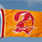 3x5ft USA NFL Tampa Bay Buccaneers flag fans flag helmet metal hole EDITION