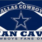 Dallas Cowboys Man Cave Fans Flag Banner Size 3x5FT New Polyester