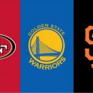 3x5 ft San Francisco 49ers VS Golden State Warriors VS SF Giants banner