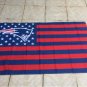 NFL New England Patriots flag 3ftx5ft Banner 100D Polyester Flag metal Grommets (STA)