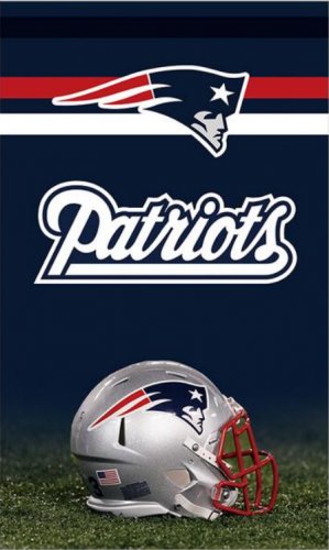 NFL New England Patriots flag 3ftx5ft Banner 100D Polyester Flag metal Grommets (STG)