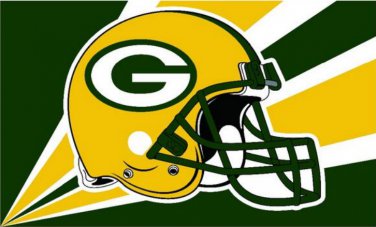 3X5FT NFL Green Bay Packers Flag 3ft x 5ft Polyester Banner 90x150cm white sleeve (STF)