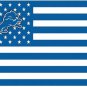 Detroit Lions US flag with star and stripe 3x5 FT flag