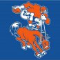 Denver Broncos Old Logo nation Flag 3ft x 5ft Polyester NFL Team Banner (STF)
