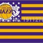 Los Angeles Lakers USA star stripe NBA Premium Team basketball Flag 3X5FT