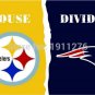 3x5 ft Pittsburgh Steelers VS New England Patriots house divided flag