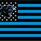 Carolina Panthers US flag with star and stripe 3x5 FT flag (STA)