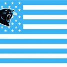 Carolina Panthers US flag with star and stripe 3x5 FT flag (STB)