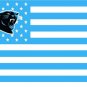 Carolina Panthers US flag with star and stripe 3x5 FT flag (STB)