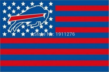 Buffalo Bills Flag NF* National Football League 3ft x 5ft Polyester Banner Flying (STE)