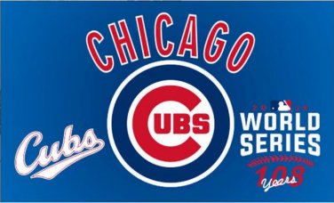 2016 world series champions Chicago Cubs flag 90X150cm factory sell (STE)