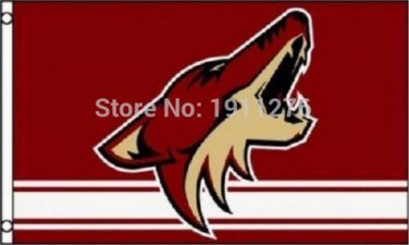 Phoenix Coyotes Flag 3x5 FT 150X90CM Banner Polyester NHL Arizona Coyotes flag banner