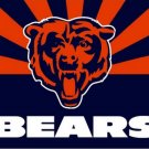 Chicago Bears flag 3ftx5ft Banner 100D Polyester Flag metal Grommets (STA)