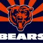 Chicago Bears flag 3ftx5ft Banner 100D Polyester Flag metal Grommets (STA)