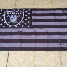 New style Oakland Raiders US flag with star and stripe 3x5 FT Banner 100D Polyester flag