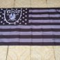 New style Oakland Raiders US flag with star and stripe 3x5 FT Banner 100D Polyester flag