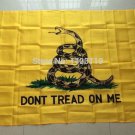 Outdoor Stardard Size 3 x 5 Feet 150x90cm Dont Tread on Me Gadsden Flag 3*5 feet