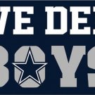 3x5ft Dallas Cowboys we dem boys flags 90x150cm with 2 Metal Grommets (STA)