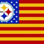 New Design 3x5ft Pittsburgh Steelers Nation Flag 100D Polyester Flag (STG)
