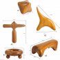 Vietnam Fragrant Wood Body Foot Reflexology Acupuncture Shiatsu Thai Massager Roller #2