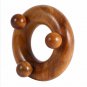 Vietnam Fragrant Wood Body Foot Reflexology Acupuncture Shiatsu Thai Massager Roller 5pc/set