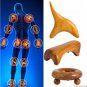 Vietnam Fragrant Wood Body Foot Reflexology Acupuncture Shiatsu Thai Massager Roller 5pc/set