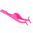 False Eyelash Tweezers Fake Eye Lash Applicator Eyelash Extension Curler Nipper Auxiliary #2