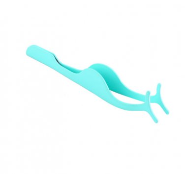 False Eyelash Tweezers Fake Eye Lash Applicator Eyelash Extension Curler Nipper Auxiliary #4